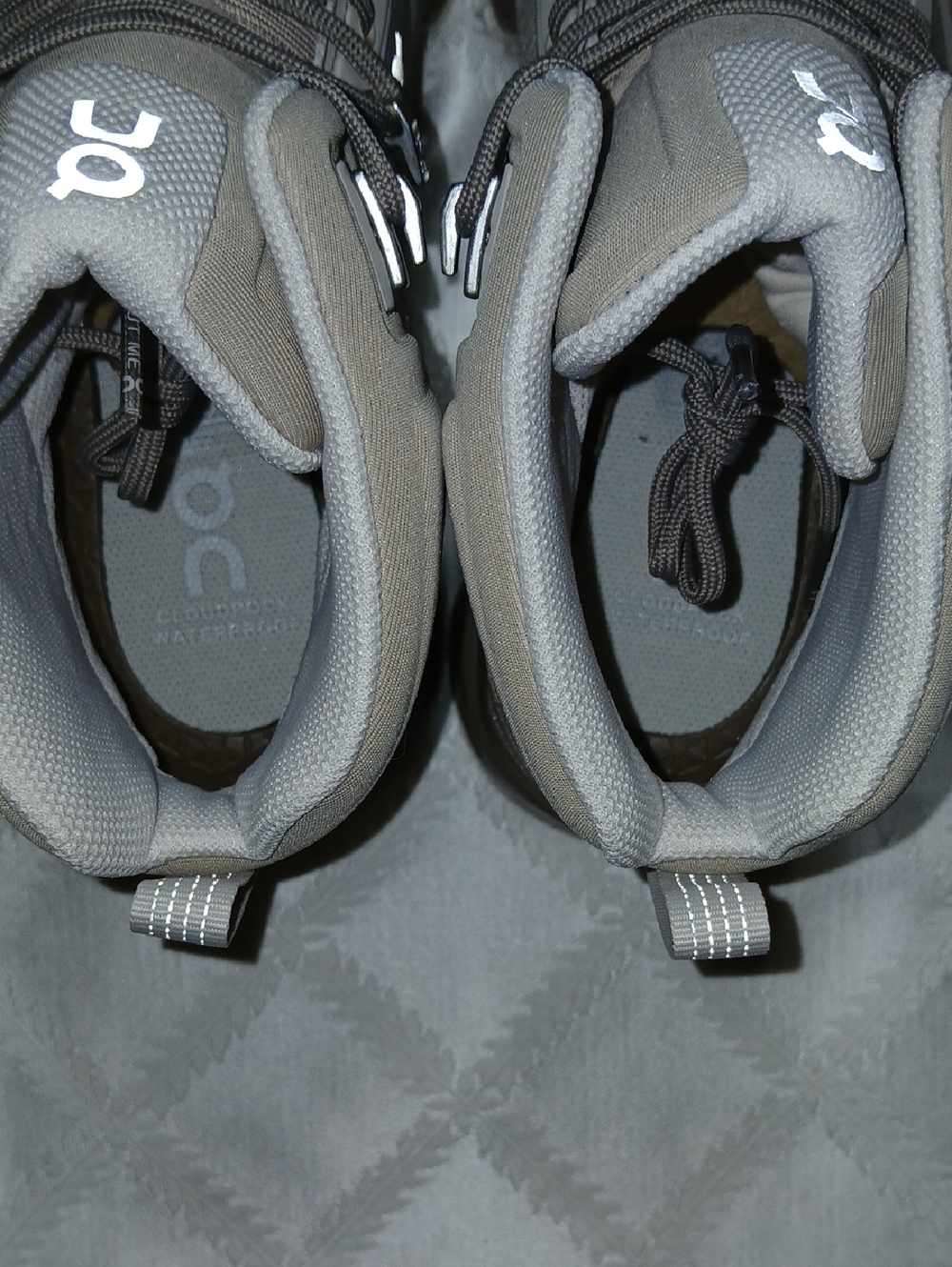 On Cloudrock Waterproof Hiking Boots Desert/Clay Size 11 Womans - Picture 8 of 11